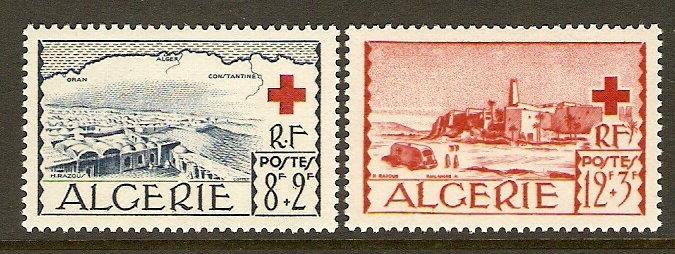 Algeria #B67-8 NH Red Cross