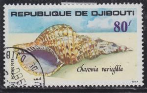 Djibouti 481 Charonia Variegata 1978