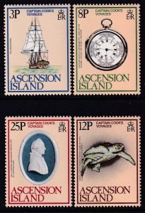 Ascension 235-238 Captain Cook MNH VF