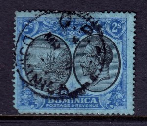 Dominica - Scott #78 - Used - Fault LL corner - SCV $32