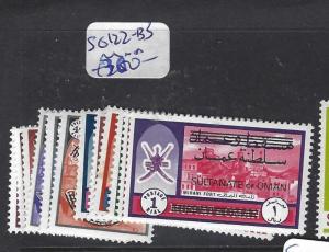 MUSCAT (P2402B)  SG 122-135    MNH