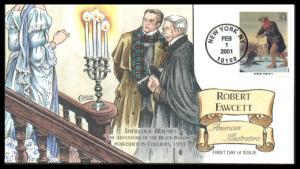 #3502d Robert Fawcett Collins FDC