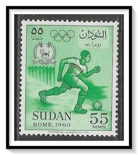 Sudan #132 Olympics Soccer NG