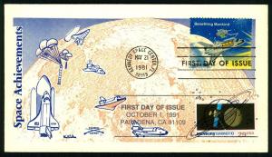 #1914 Sattelite DUAL FDOI with Mercury - Colonial  Cachet...