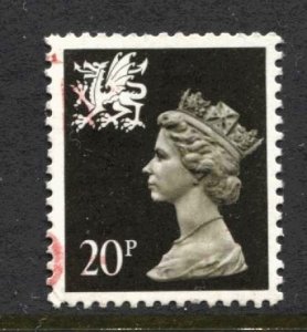 STAMP STATION PERTH Wales #WMH38 QEII Definitive Used 1971-1993