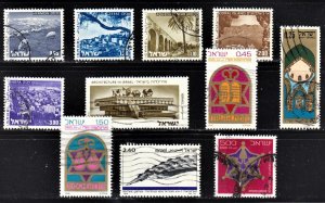 Israel Scott 467, 472A, 472B, 473-74, 541, 560, 572, 603, 606-07 F to VF used.