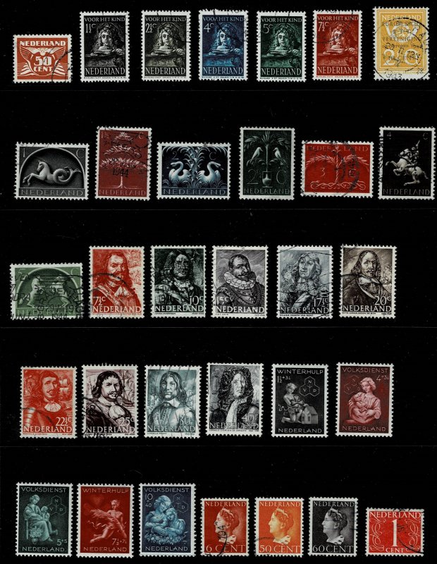 1872-1944 Mostly Used Netherlands Collection