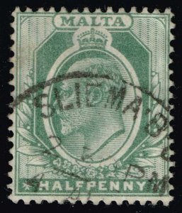 Malta #30 King Edward VII; Used