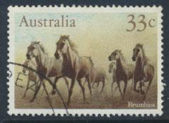 SG 1010 SC# 984  Used  - Australian Horses