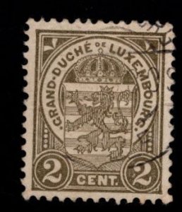 Luxembourg Scott 76 Used stamp