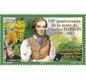 2022/01- FRENCH POLYNESIA- CHARLES DARWIN          1V  MNH **