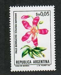 Argentina; Scott 1429; 1983;  Unused; NH; Flowers