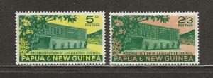 Papua New Guinea Scott catalog # 147-148 Unused HR