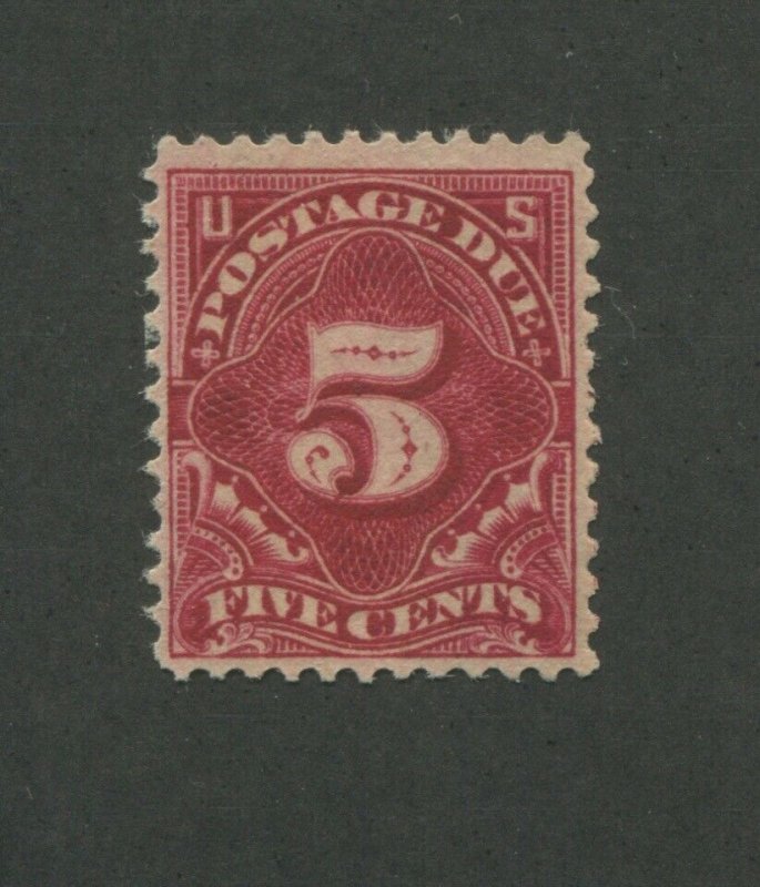 1895 United States Postage Due Stamp #J34 Mint Lightly Hinged VF Original Gum