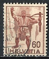 Switzerland 1941: Sc. # 271; Used Single Stamp