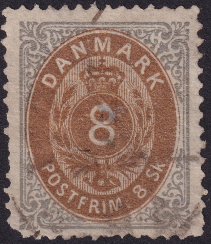 Denmark 1870-71 #16 - 19 vf-u (Set of 4)