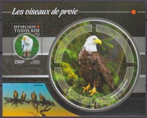 2015 Togo 6693/B1154 Birds of prey 10,00 €