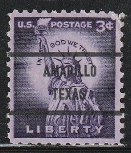 Precancel - Amarillo, TX - PSS 1035-71
