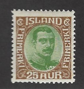 Wonderful Iceland #120 Mint F-VF SCV$19...fill a key spot!!