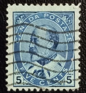 Canada Scott #91 Used VF Edw VII (1903):