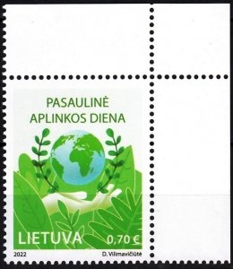 LITHUANIA 2022-12 World Environment Day. Nature Conservation. CORNER, MNH