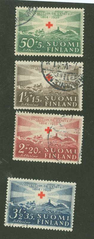 Finland #B35-B38  Single (Complete Set)