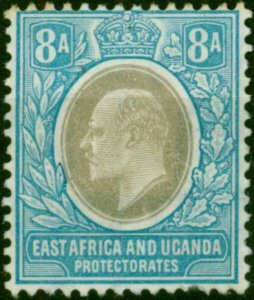 East Africa KUT 1904 8a Grey & Pale Blue SG25 Fine MM