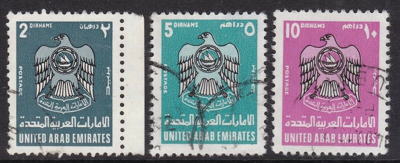 UNITED ARAB EMIRATES ^^^^^KEYS  sc#102-104    cat   $37.00@ dc517uar