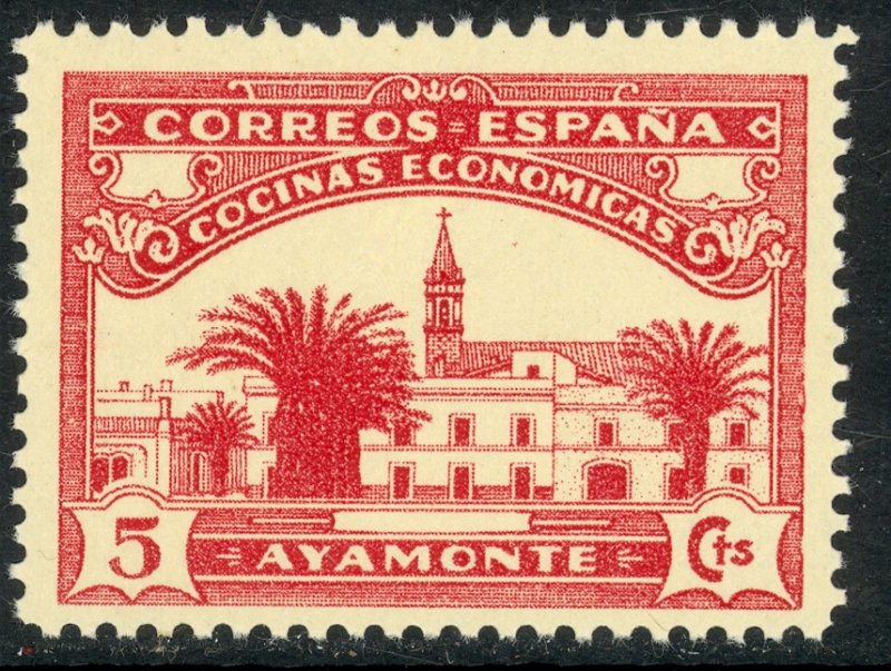 SPAIN 1938 AYAMONTE 5c Charity Label MNH