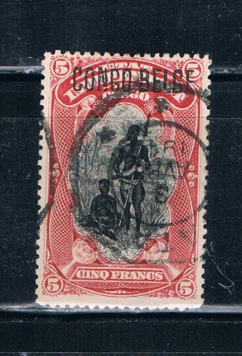 Belgian Congo  #39 Used Bangala Chief (B0115)