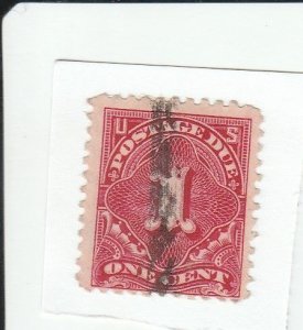 1894 US J29 vertical cancellation