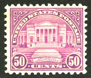 U.S. #701 MINT OG HR