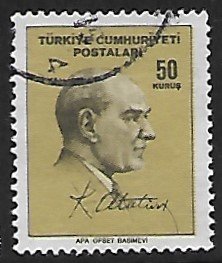 Turkey # 1692 - Kemal Atatürk - used -....{DGr13}