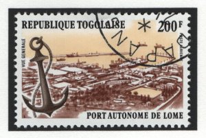 Togo   #C342   cancelled 1978 harbor Lome  200fr