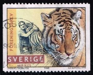 Sweden #2261 Jan Lindblads Tigers; Used (1.25)