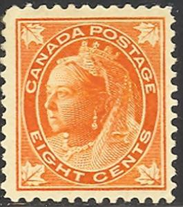 Canada #72  Mint  VF