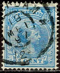 Netherlands; 1894: Sc. # 41: Used Single Stamp