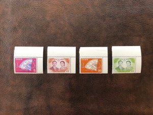 Stamps Japan Scott #667-70 nh