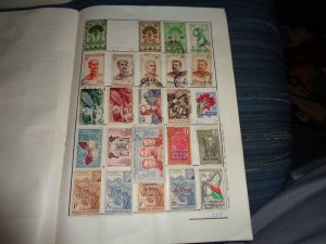 FRENCH COLONY COLLECTION IN ALBUM, BOTH MINT AN USED