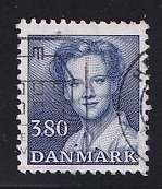 Denmark  #715   used  1985   Queen Margrethe II   3.80k