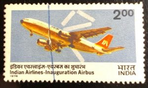 India Scott#744 VF Used Cat. $1.50