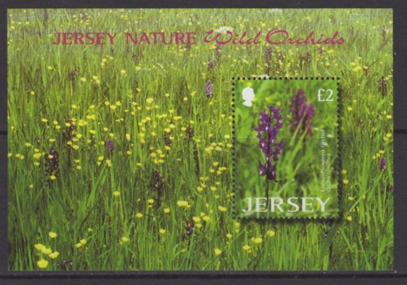 JERSEY SGMS1098 2003 WILD ORCHIDS MNH