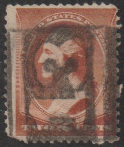 MALACK 210 Fine, hallowed 13 cancel, neat!  c2979