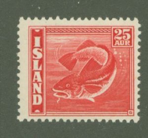 Iceland #224 Mint (NH) Single