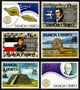 Samoa 1980 Scott #525-530 Mint Never Hinged