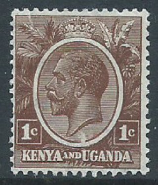 Kenya, Uganda & Tanganyika, Sc #18, 1c MH