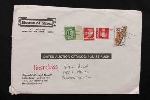 DM)1990, U.S.A, LETTER CIRCULATED IN U.S.A, FIRST CLASS AIR MAIL, WITH STAMPS