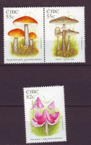 J24816 JLstamps 2008 ireland set mnh #1796-8 mushrooms