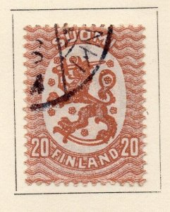 Finland 1928-29 Early Issue Fine Used 20p. NW-211698