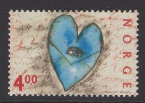 NORWAY SG1363 2000 ST.VALENTINE'S DAY MNH